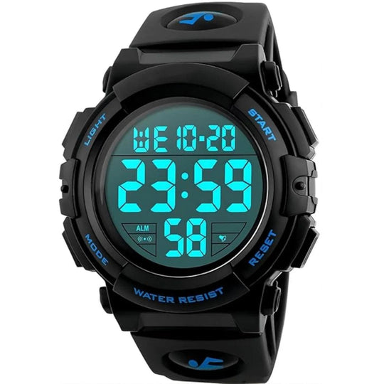 Heren Sporthorloge – Digitaal met LED-Display en Waterdicht