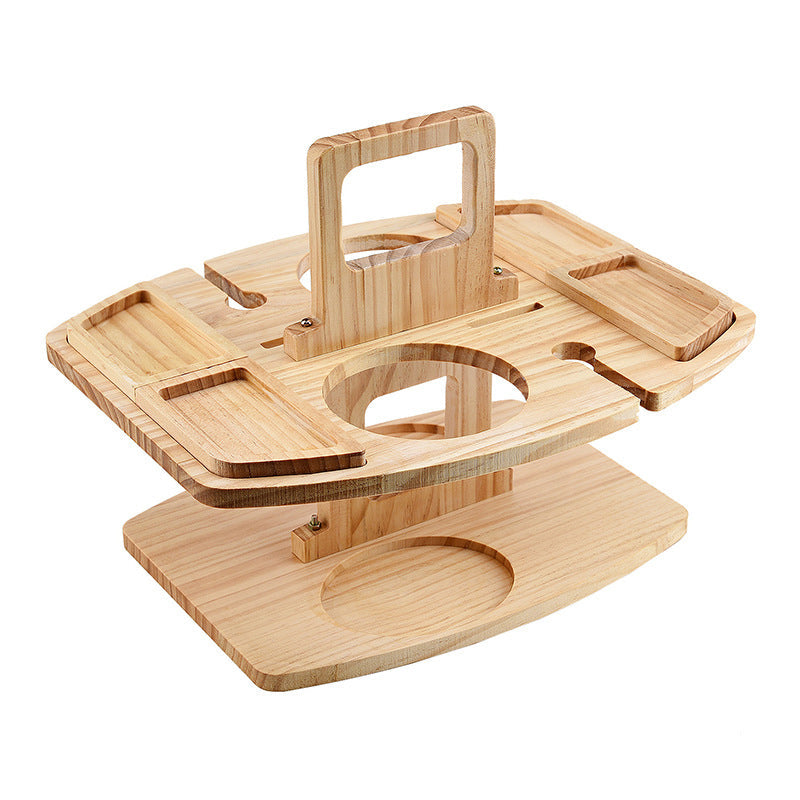 Wood &amp; Hills – Portable Table for Nature and Wine