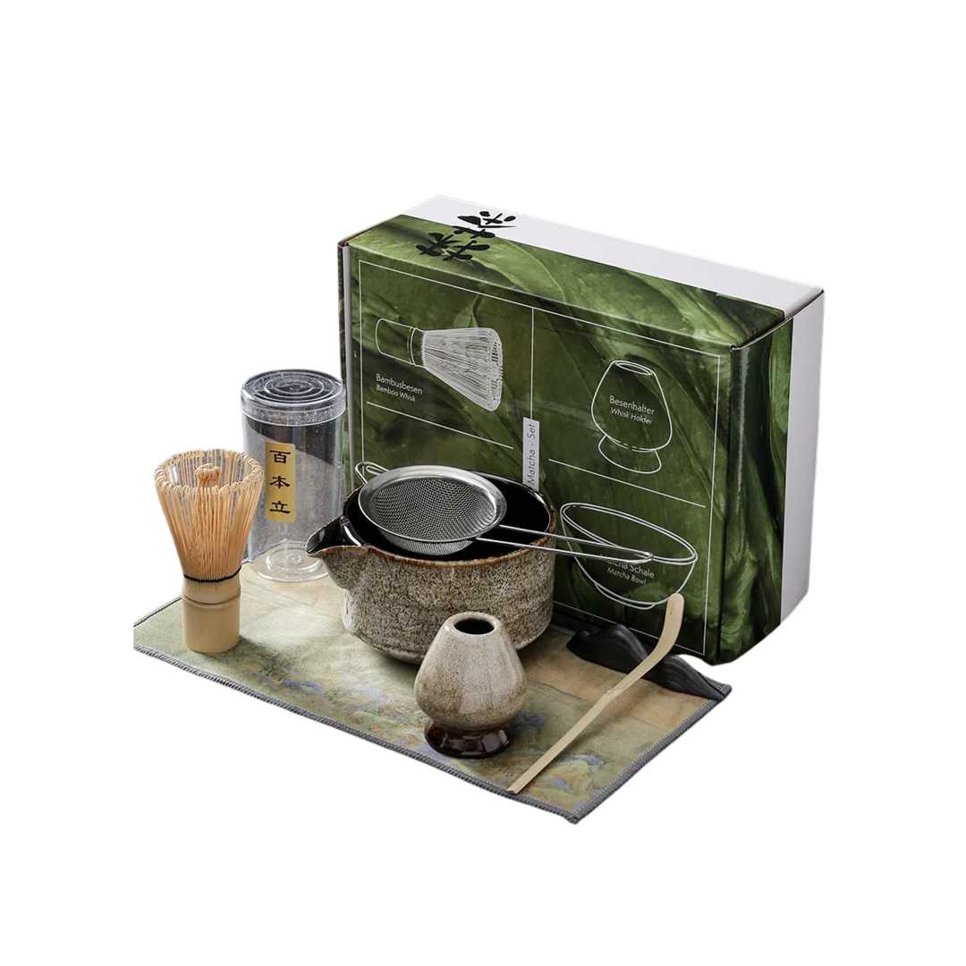 Hommfer - 7-delige Japanse Matcha-set voor de keuken