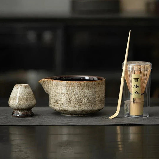 Hommfer - 7-delige Japanse Matcha-set voor de keuken