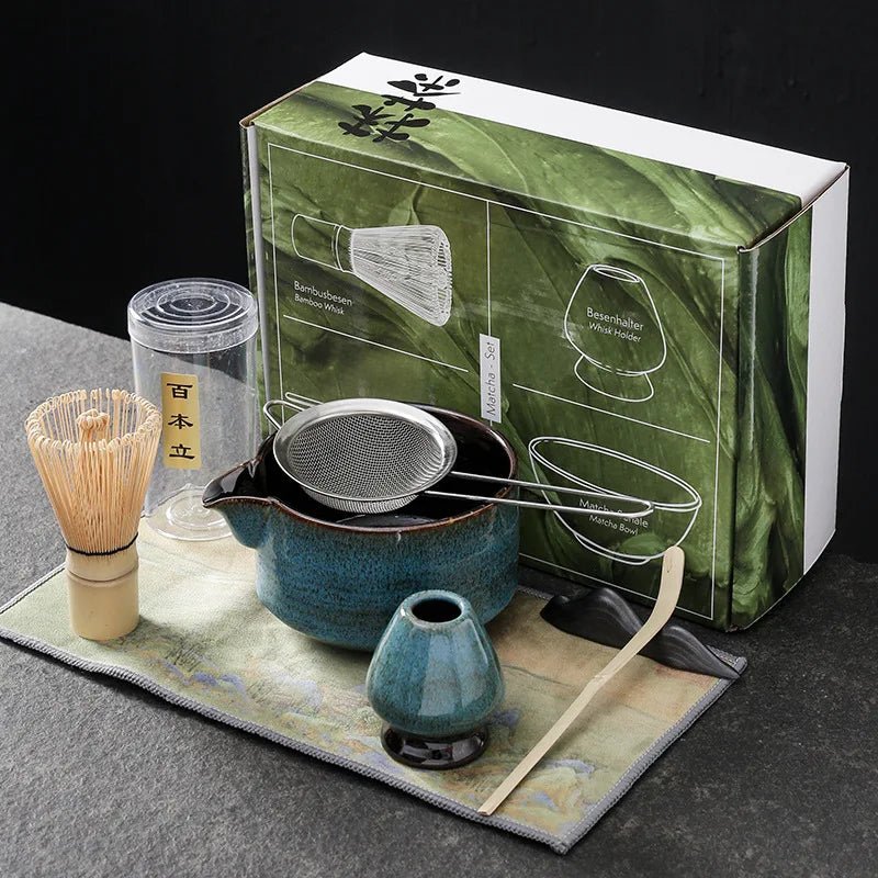 Hommfer - 7-delige Japanse Matcha-set voor de keuken