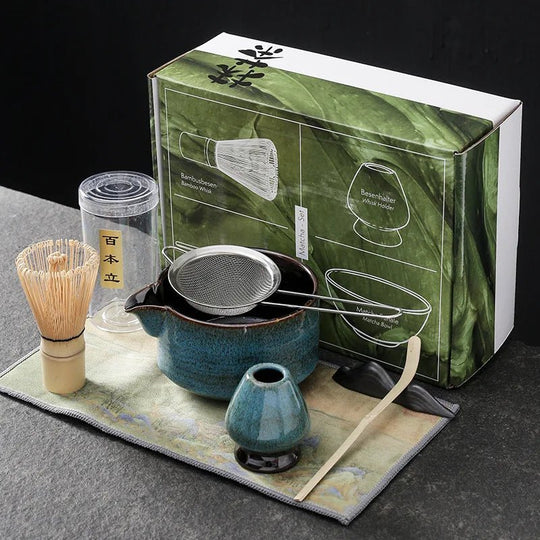 Hommfer - 7-delige Japanse Matcha-set voor de keuken