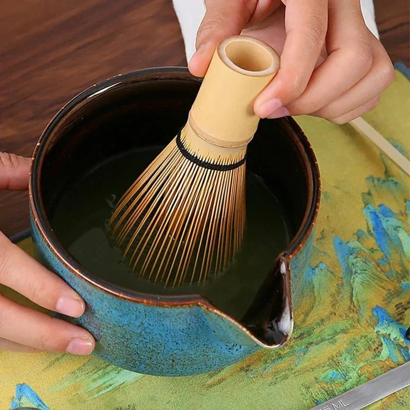 Hommfer - 7-delige Japanse Matcha-set voor de keuken
