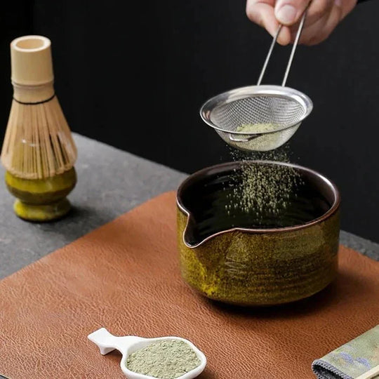 Hommfer - 7-delige Japanse Matcha-set voor de keuken
