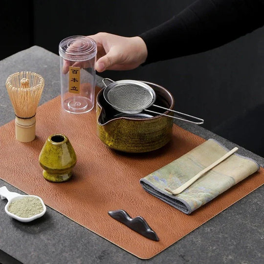 Hommfer - 7-delige Japanse Matcha-set voor de keuken