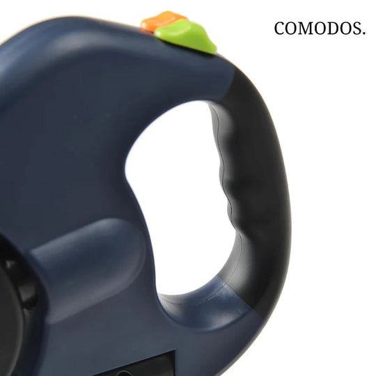 Hondenriem Duo - Uitrekbare Riem voor Twee Honden met LED Verlichting