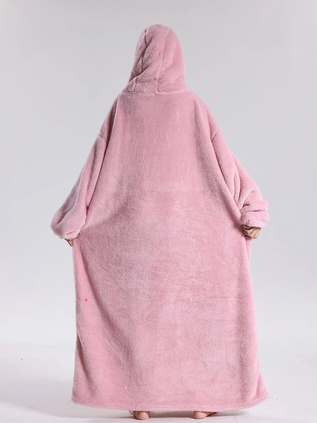 Hoodie Deken – Draagbare Fleece met Mouwen