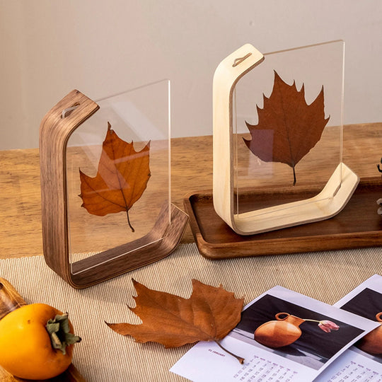 Houten Fotolijst Handgemaakt – Walnoot of Beuken