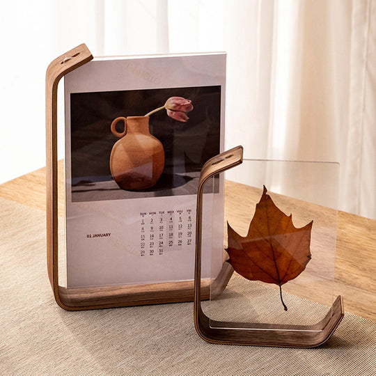 Houten Fotolijst Handgemaakt – Walnoot of Beuken