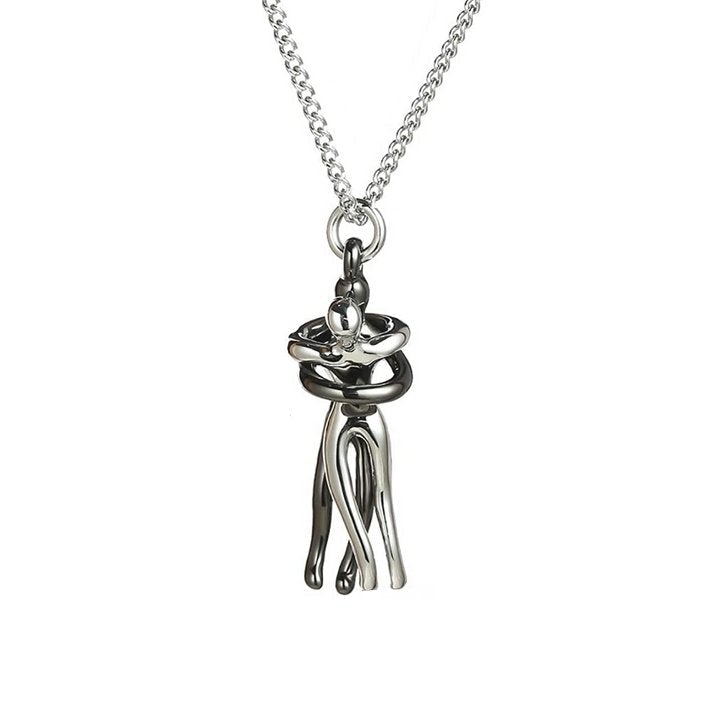 Hug Pendant Necklace