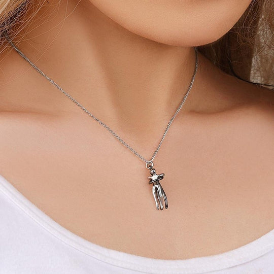 Hug Pendant Necklace