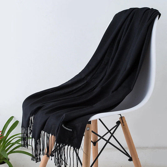 Kasjmier Sjaal Lang – Zachte &amp; Stijlvolle Omslagdoek (200 cm)