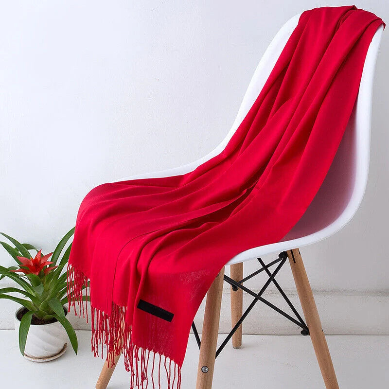 Kasjmier Sjaal Lang – Zachte &amp; Stijlvolle Omslagdoek (200 cm)