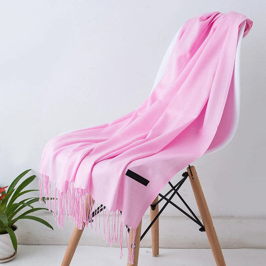 Kasjmier Sjaal Lang – Zachte &amp; Stijlvolle Omslagdoek (200 cm)