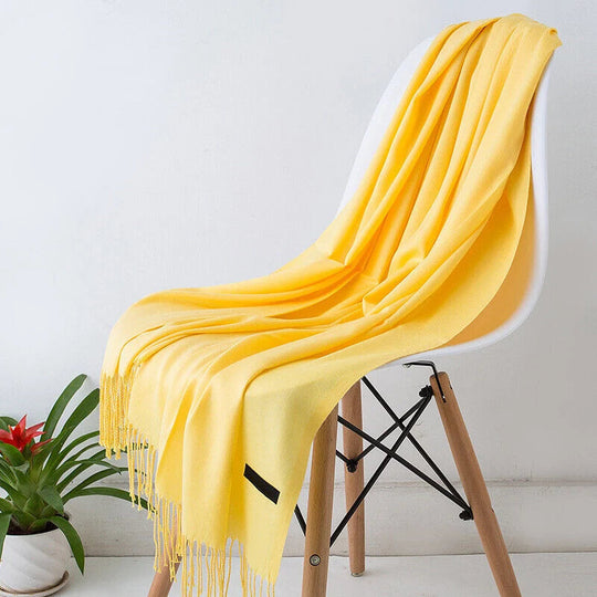 Kasjmier Sjaal Lang – Zachte &amp; Stijlvolle Omslagdoek (200 cm)