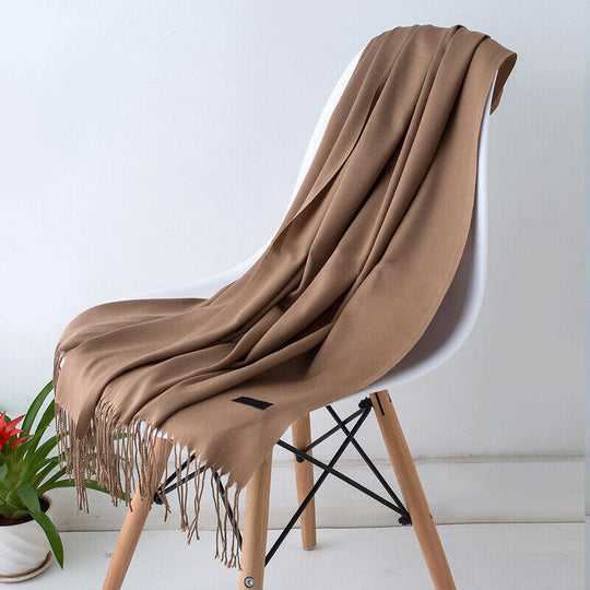 Kasjmier Sjaal Lang – Zachte &amp; Stijlvolle Omslagdoek (200 cm)