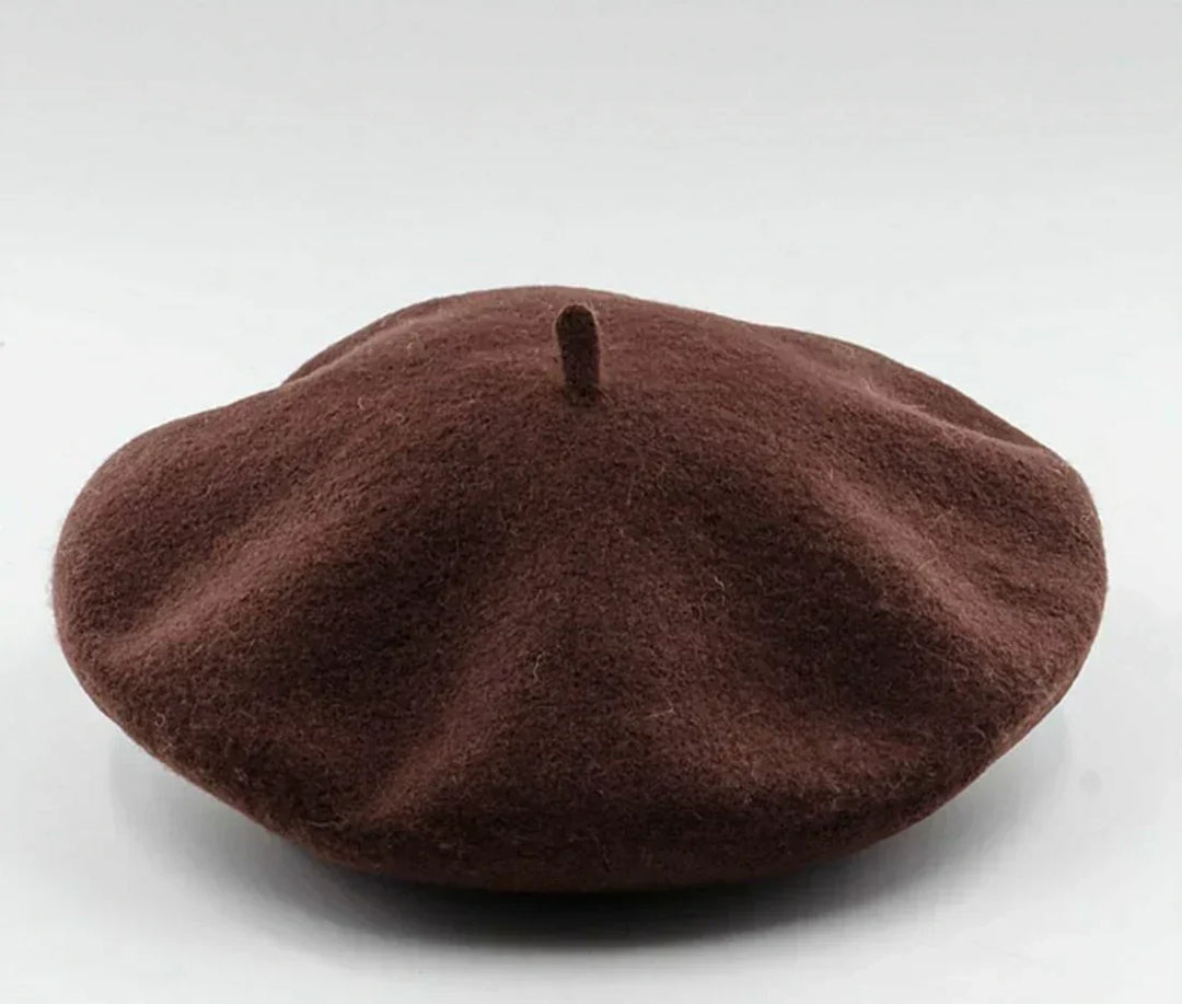 Klassieke Wollen Baret – Dames Baret in 12 Kleuren