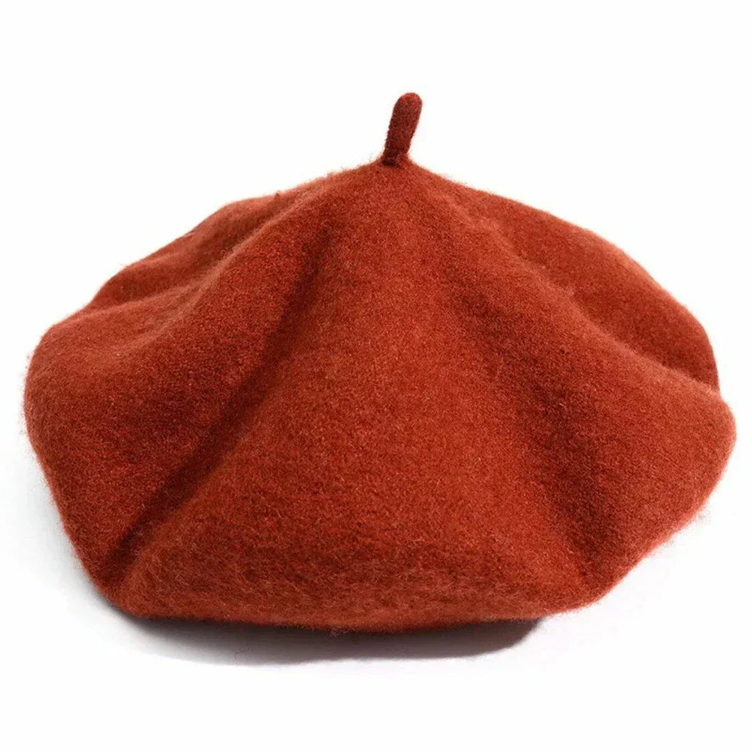 Klassieke Wollen Baret – Dames Baret in 12 Kleuren