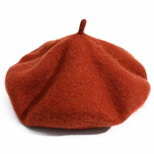 Klassieke Wollen Baret – Dames Baret in 12 Kleuren