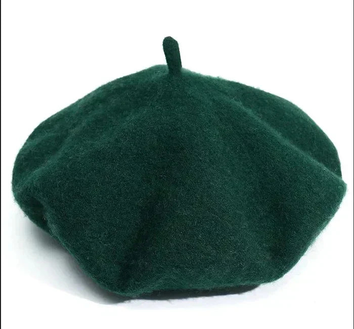 Klassieke Wollen Baret – Dames Baret in 12 Kleuren