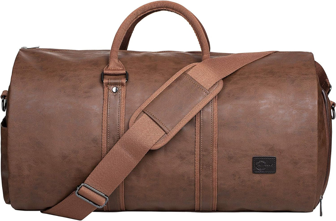 Kledingtas Weekendtas 2-in-1 – PU Leer, Handbagage