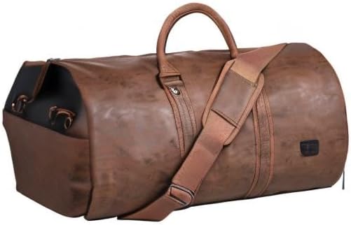 Kledingtas Weekendtas 2-in-1 – PU Leer, Handbagage