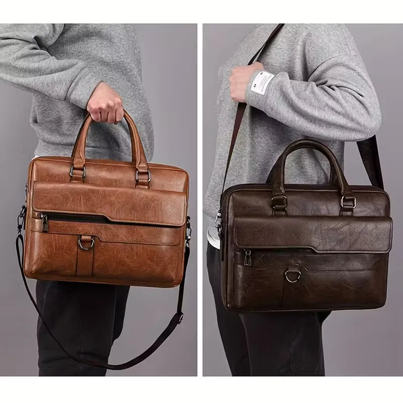 Laptoptas Grote Capaciteit – Ruime Aktetas voor Werk &amp; Studie