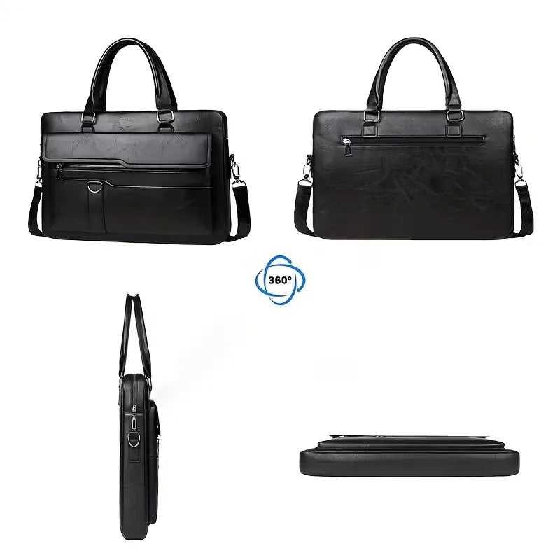 Laptoptas Grote Capaciteit – Ruime Aktetas voor Werk &amp; Studie