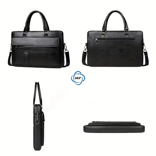 Laptoptas Grote Capaciteit – Ruime Aktetas voor Werk &amp; Studie