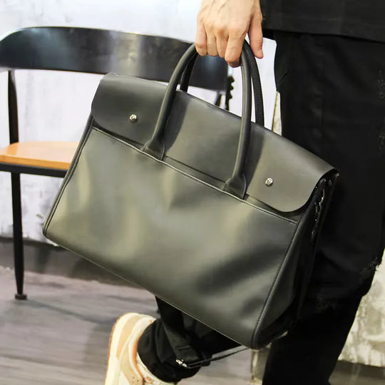 Laptoptas met Flap – Dubbele Handvatten, Zakelijk Model