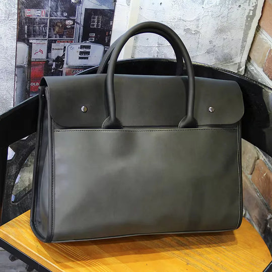 Laptoptas met Flap – Dubbele Handvatten, Zakelijk Model