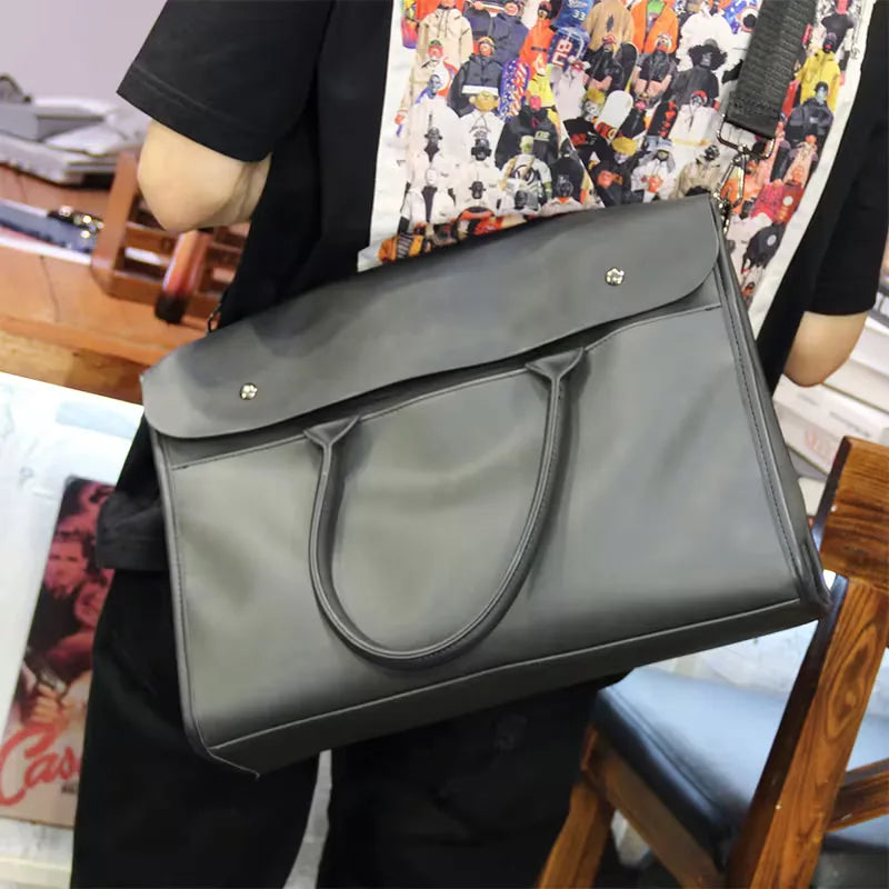 Laptoptas met Flap – Dubbele Handvatten, Zakelijk Model