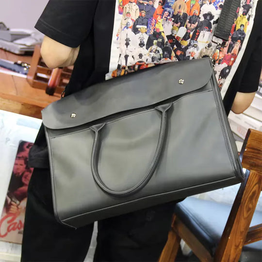 Laptoptas met Flap – Dubbele Handvatten, Zakelijk Model
