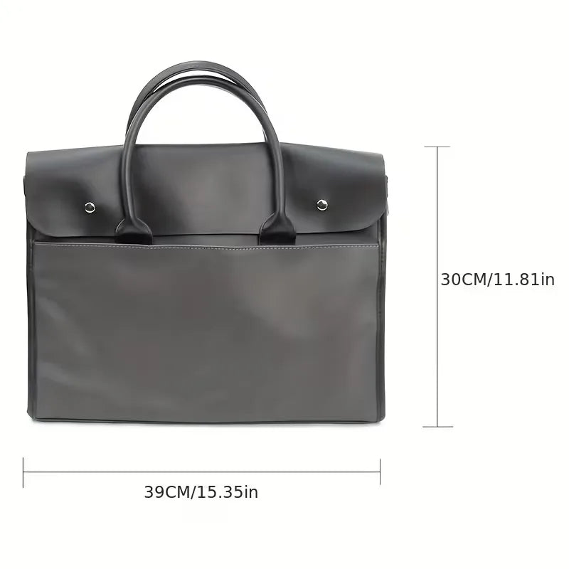 Laptoptas met Flap – Dubbele Handvatten, Zakelijk Model