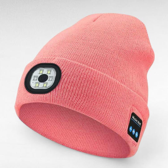 LED Bluetooth Muts – Beanie met Ingebouwde Koptelefoon &amp; Licht