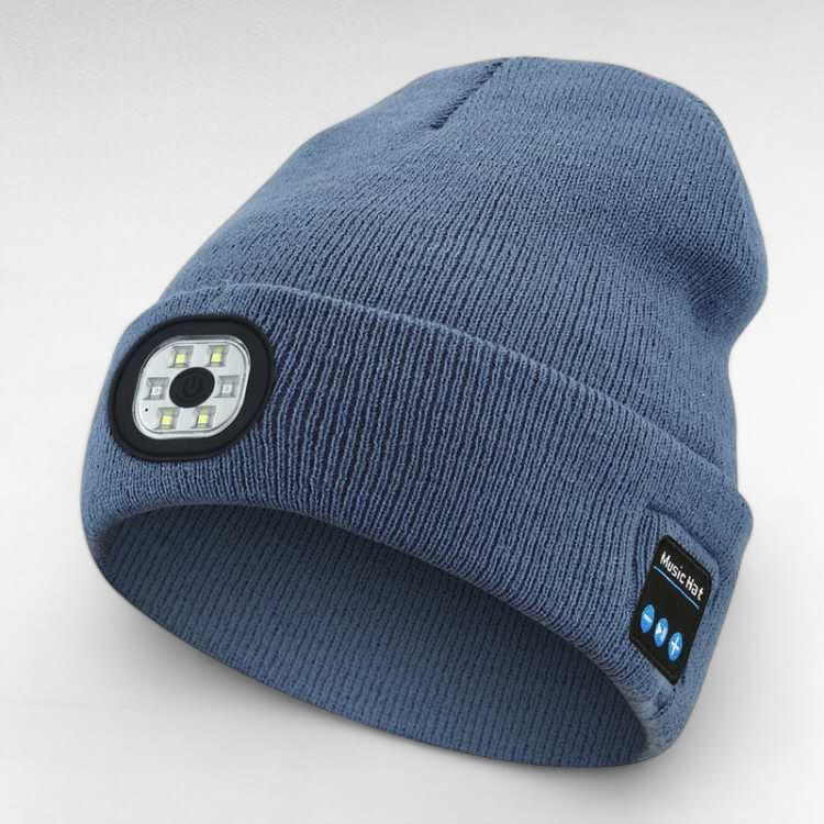 LED Bluetooth Muts – Beanie met Ingebouwde Koptelefoon &amp; Licht