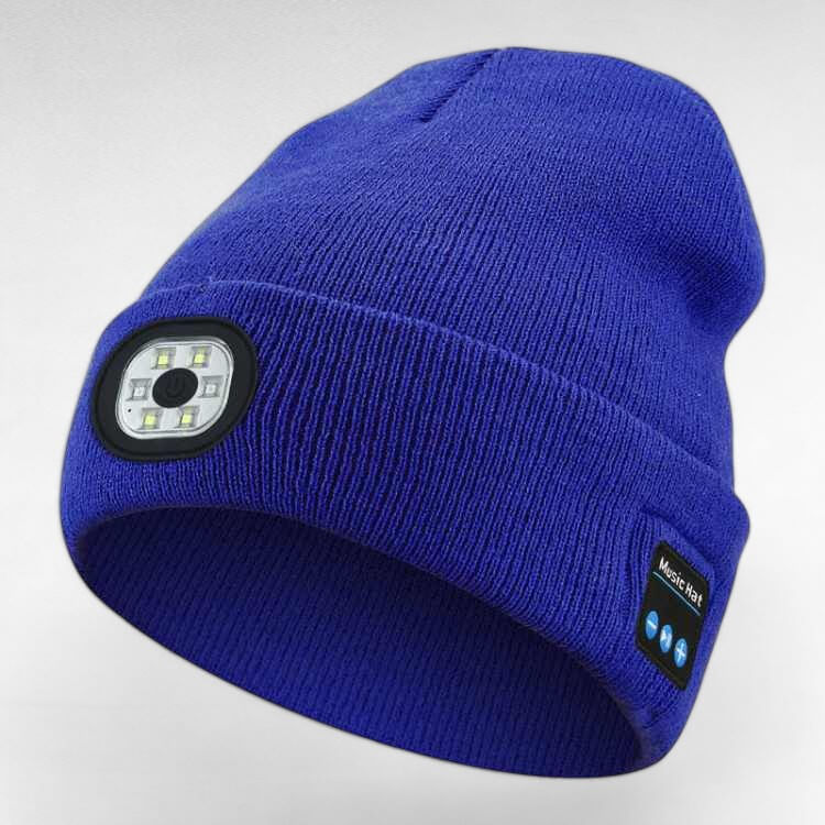 LED Bluetooth Muts – Beanie met Ingebouwde Koptelefoon &amp; Licht