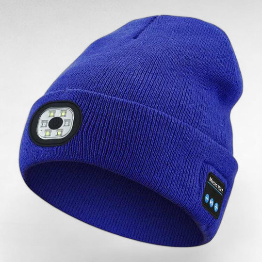 LED Bluetooth Muts – Beanie met Ingebouwde Koptelefoon &amp; Licht