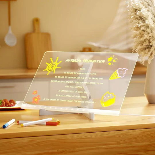 LED Tekenbord – Oplichtend Schrijfbord voor Kinderen