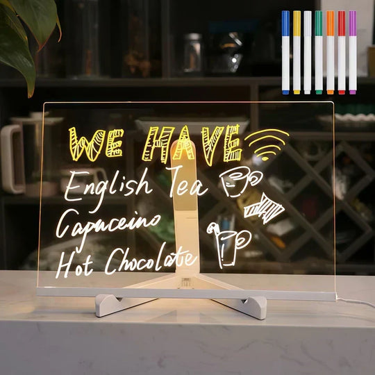 LED Tekenbord – Oplichtend Schrijfbord voor Kinderen