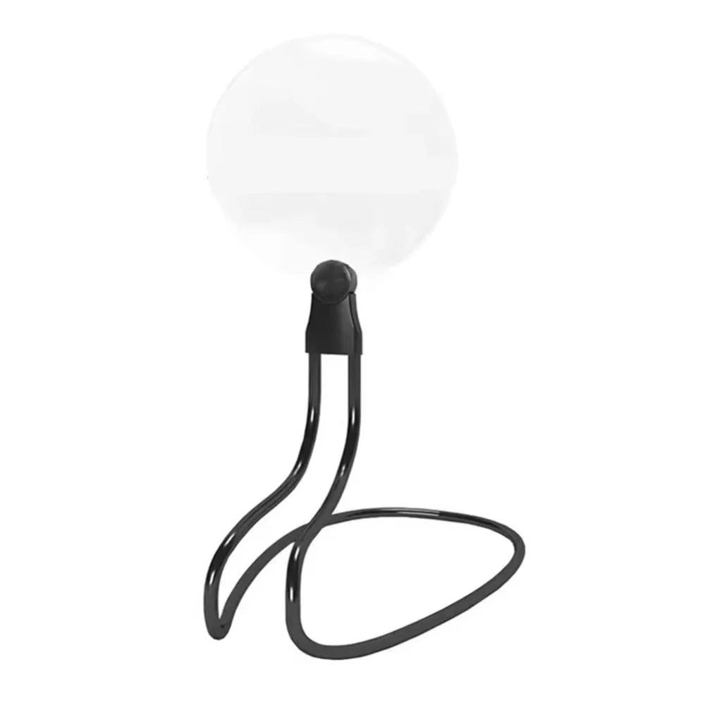 Leesloep met 5x Vergroting – Verstelbaar Nekkoord, Handsfree
