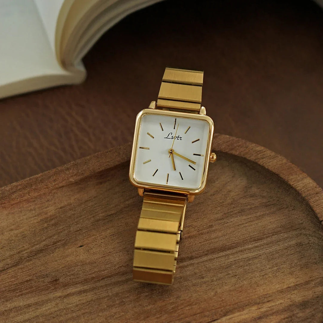 Liora Vierkant Horloge – Elegant Dameshorloge