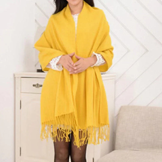 Luxe Kasjmier Sjaal Dames – Zacht &amp; Warm voor de Winter