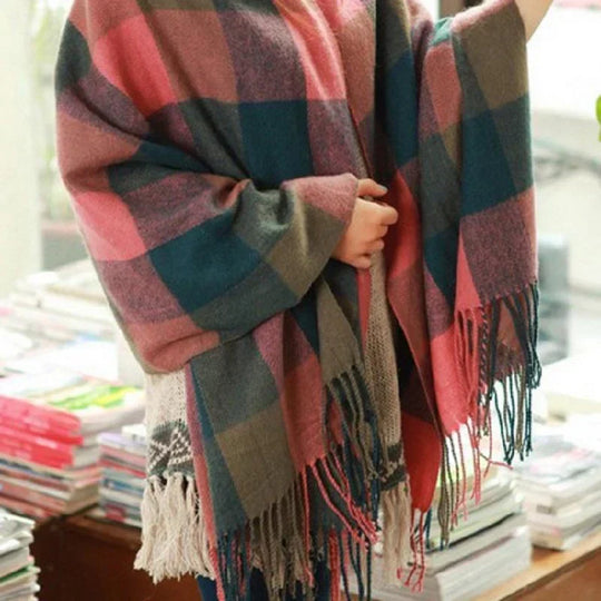 Luxe Kasjmier Sjaal Dames – Zacht &amp; Warm voor de Winter
