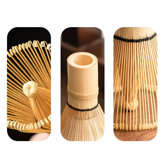 Matcha Set 8-delig - Handgemaakte Keramiek 550ml - Met Bamboe Accessoires