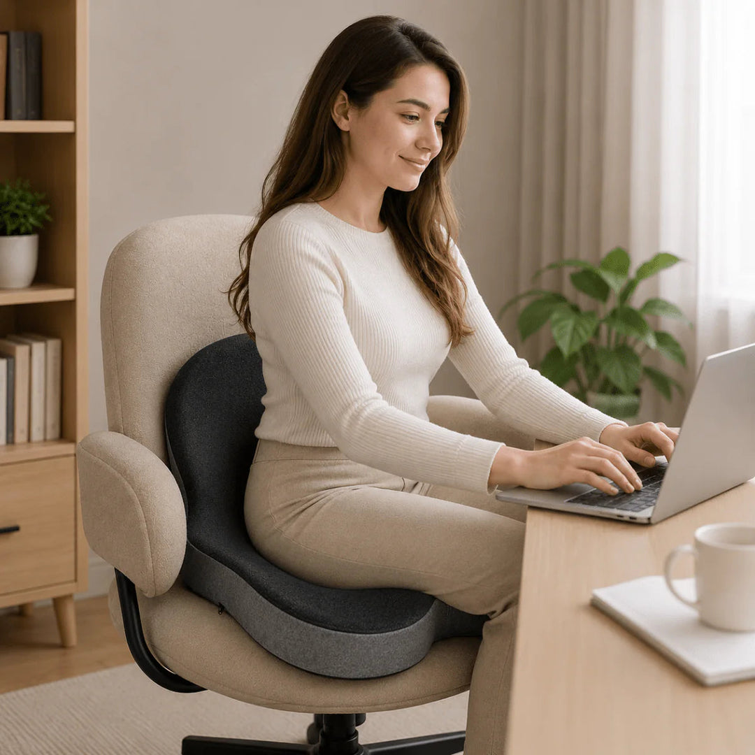 Memory Foam Kussen – Ergonomisch voor Nek &amp; Slaaphouding