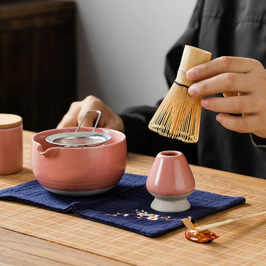 MidoriMatcha Japans theeservies – 9-delige Matcha-ceremonieset