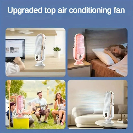 Mini Airco – Draagbaar Bureaumodel, Compacte Koeler