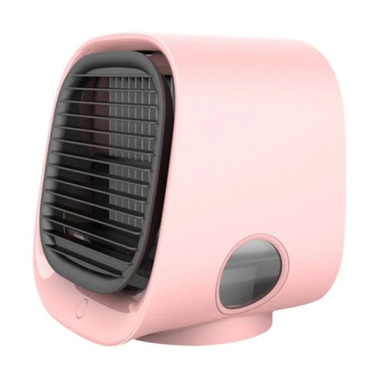 Mini Luchtkoeler 2-in-1 – Luchtbevochtiger &amp; USB Ventilator met LED