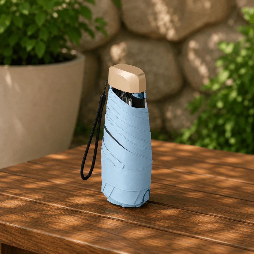 Mini Paraplu – Ultralicht, Zon- & Regenbescherming